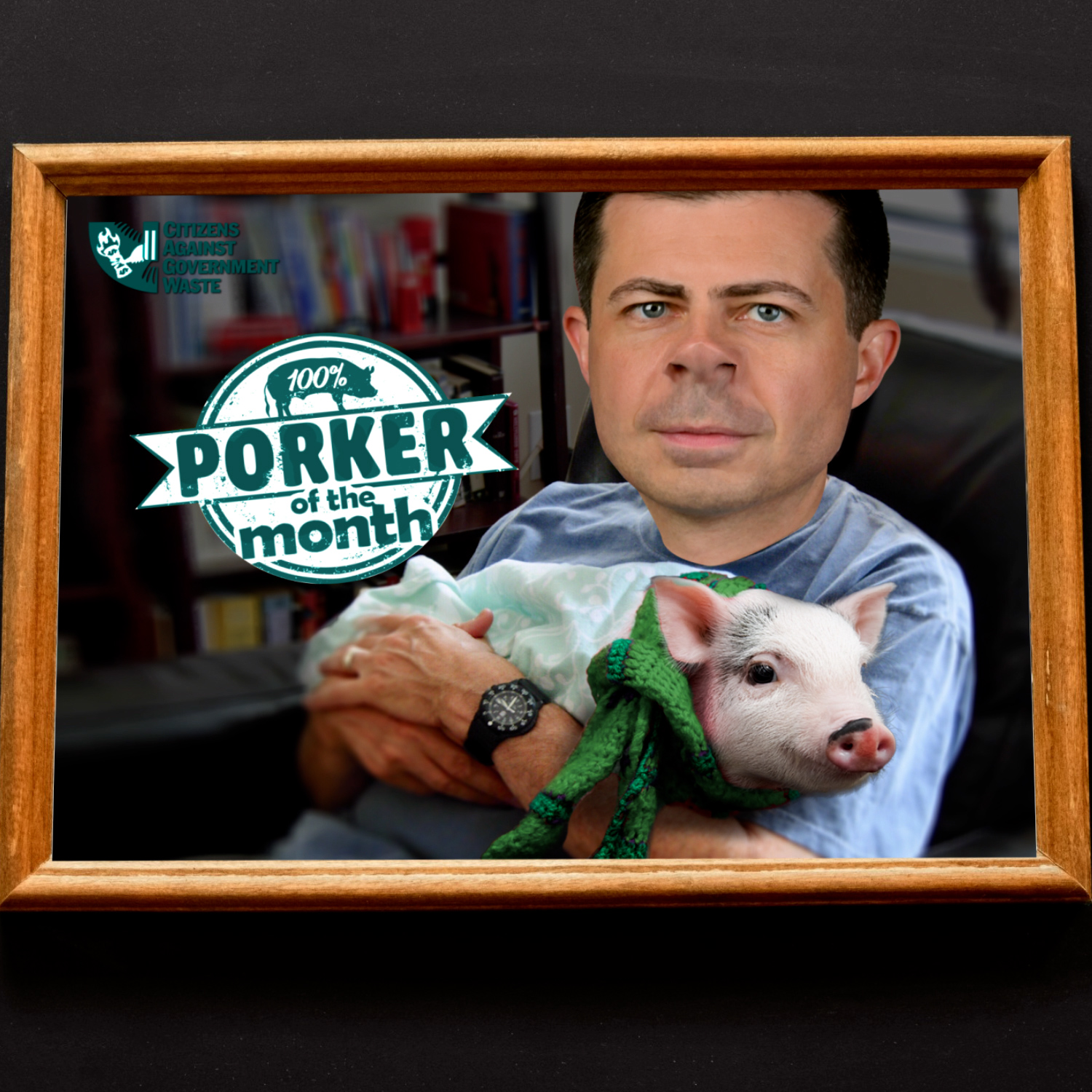 CAGW Names Transportation Secretary Pete Buttigieg November 2022 Porker